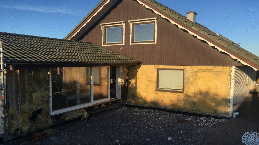 fasadbyte äldre hus