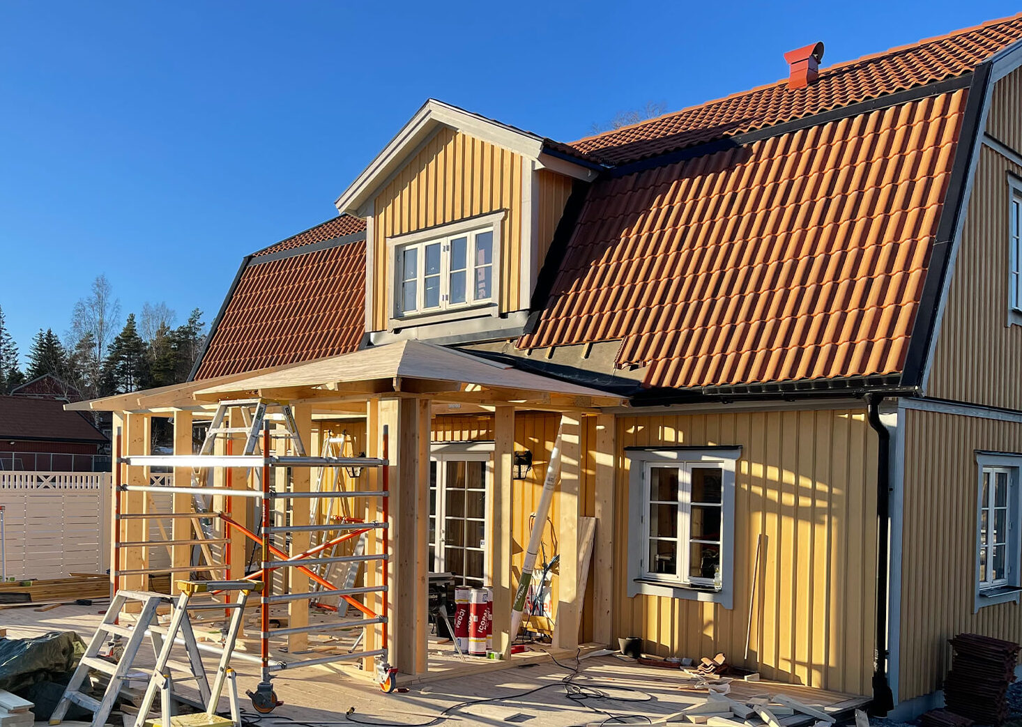 Bygga uterum som ger extra boyta året runt utfört av Bygga Klart