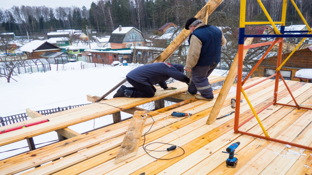 bygga altan Hummelsta