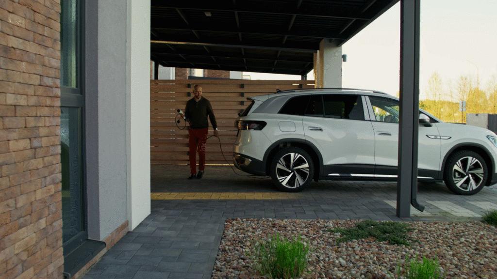 bygga garage för elbil
