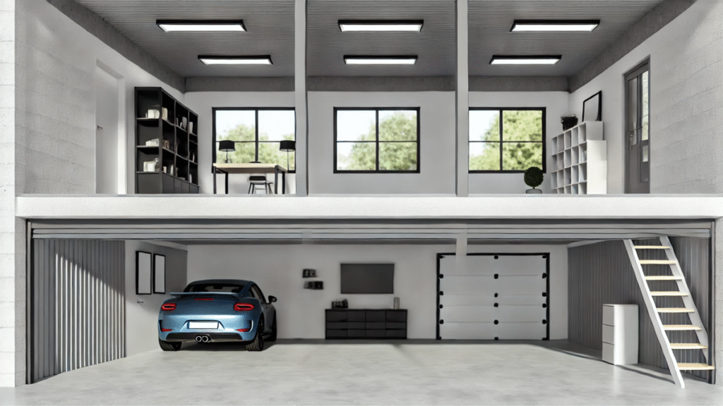 garage med loft enköping