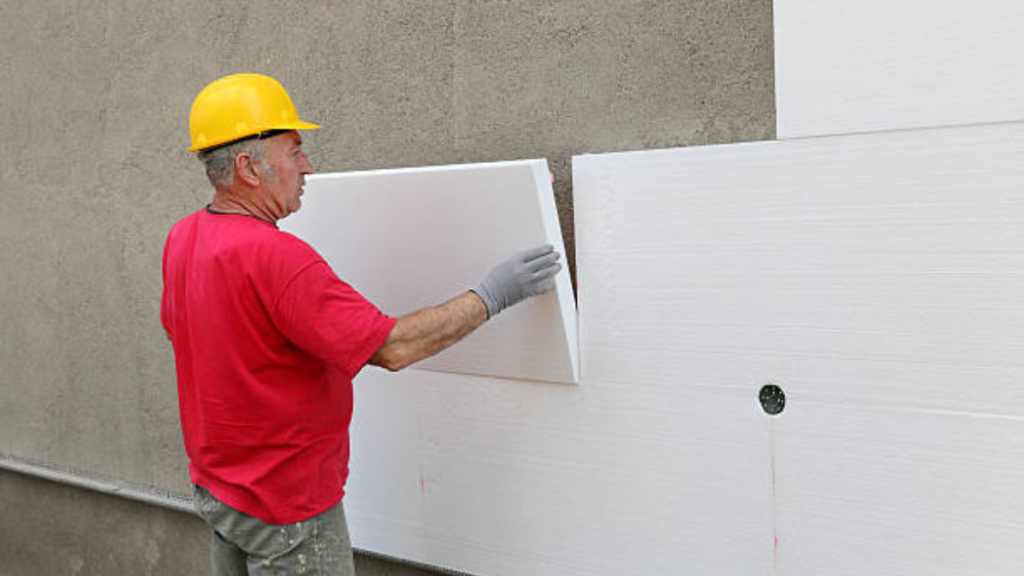 isolera fasad rosersberg