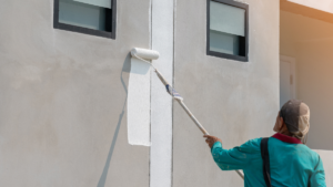 tvätta fasad innan målning