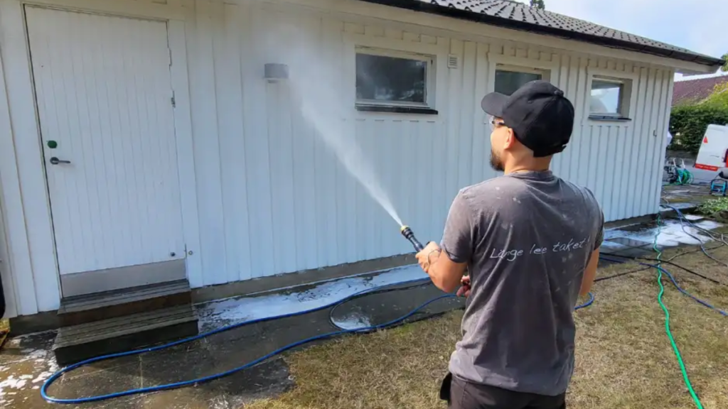 fasadtvätt underhåll