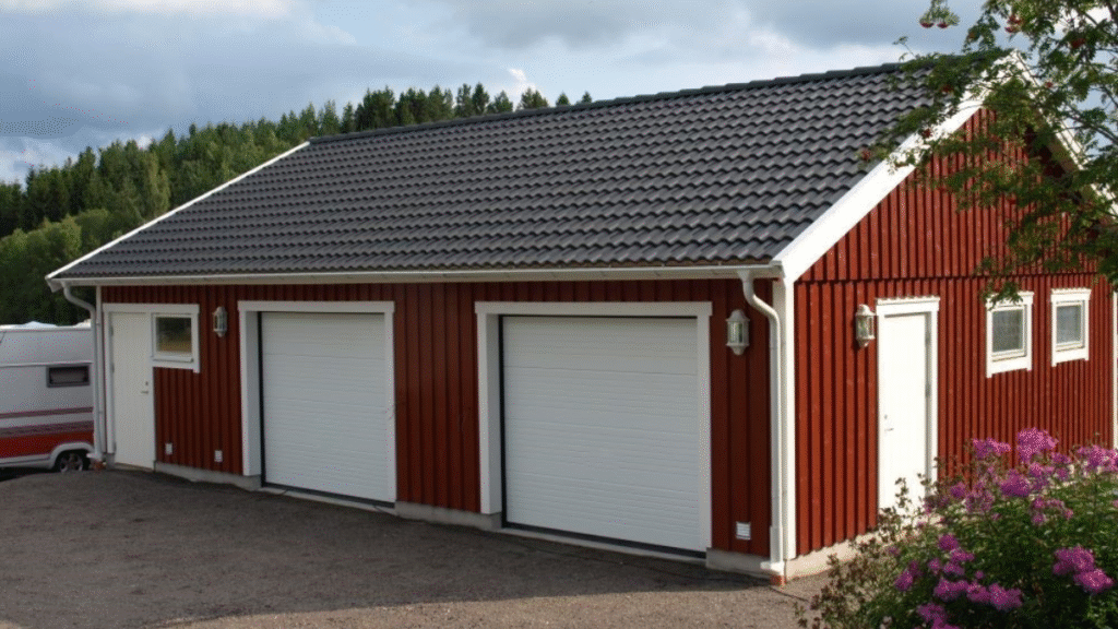 dubbelgarage krägga