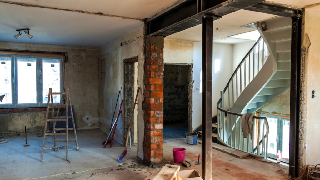 misstag renovering