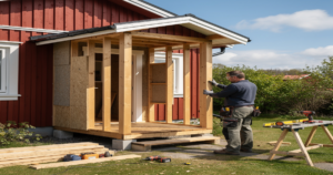 tillbyggnad entré kostnad
