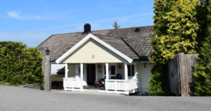 utbyggnad entré